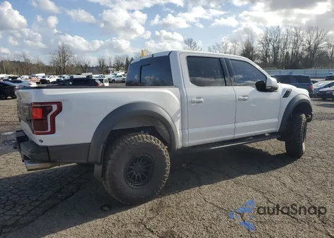 2017 Ford F150 Raptor z USA, uszkodzony, nr VIN 1FTFW1RG7HFA67136
